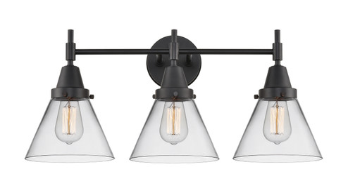 Caden LED Bath Vanity in Matte Black (405|447-3W-BK-G42-LED)