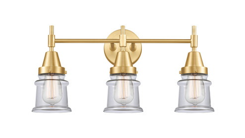 Caden LED Bath Vanity in Satin Gold (405|447-3W-SG-G182S-LED)