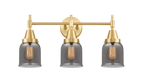 Caden Three Light Bath Vanity in Satin Gold (405|447-3W-SG-G53)