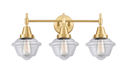 Caden LED Bath Vanity in Satin Gold (405|447-3W-SG-G532-LED)