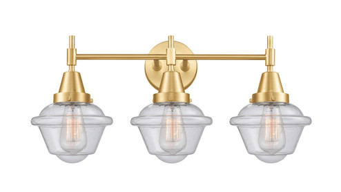 Caden LED Bath Vanity in Satin Gold (405|447-3W-SG-G534-LED)