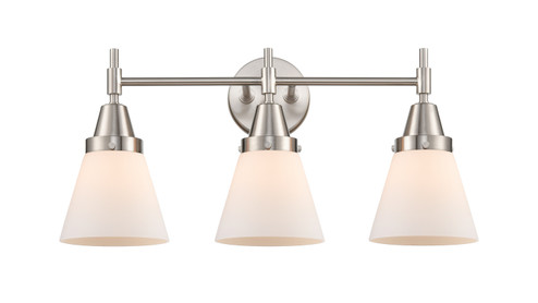 Caden LED Bath Vanity in Satin Nickel (405|447-3W-SN-G61-LED)