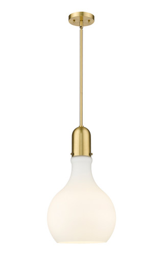 Auralume One Light Mini Pendant in Satin Gold (405|492-1S-SG-G581-12)