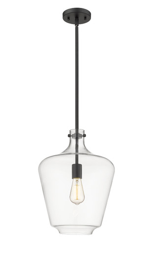 Norwalk One Light Mini Pendant in Matte Black (405|493-1S-BK-G502-12)