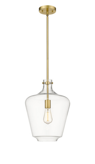 Norwalk One Light Mini Pendant in Satin Gold (405|493-1S-SG-G502-12)