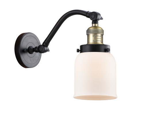 Franklin Restoration One Light Wall Sconce in Black Antique Brass (405|515-1W-BAB-G51)