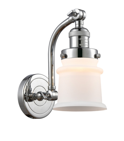 Franklin Restoration One Light Wall Sconce in Polished Chrome (405|515-1W-PC-G181S)