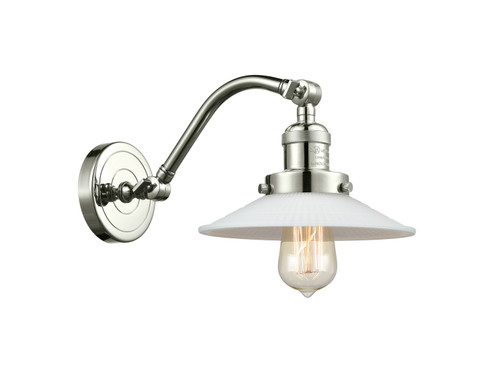 Franklin Restoration One Light Wall Sconce in Polished Nickel (405|515-1W-PN-G1)