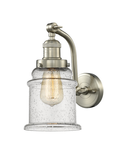 Franklin Restoration LED Wall Sconce in Brushed Satin Nickel (405|515-1W-SN-G184-LED)