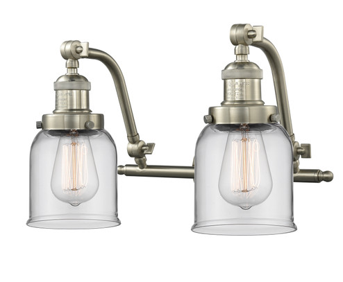 Franklin Restoration Two Light Bath Vanity in Brushed Satin Nickel (405|515-2W-SN-G52)