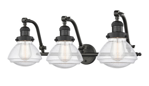 Franklin Restoration Three Light Bath Vanity in Oil Rubbed Bronze (405|515-3W-OB-G324)