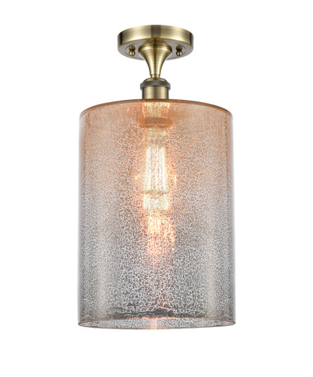 Ballston One Light Semi-Flush Mount in Antique Brass (405|516-1C-AB-G116-L)