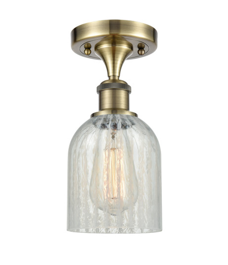 Ballston LED Semi-Flush Mount in Antique Brass (405|516-1C-AB-G2511-LED)