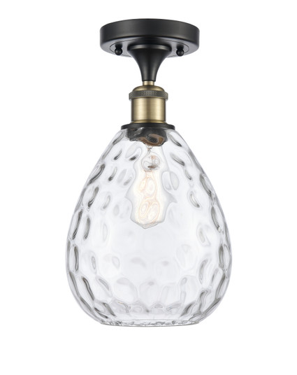Ballston LED Semi-Flush Mount in Black Antique Brass (405|516-1C-BAB-G372-LED)
