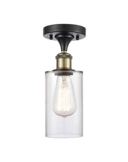 Ballston One Light Semi-Flush Mount in Black Antique Brass (405|516-1C-BAB-G802)