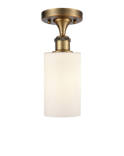 Ballston One Light Semi-Flush Mount in Brushed Brass (405|516-1C-BB-G801)