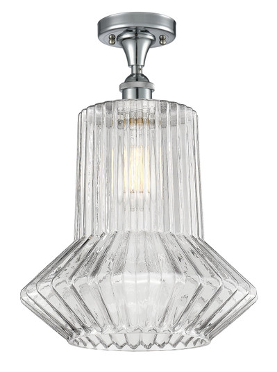 Ballston One Light Semi-Flush Mount in Polished Chrome (405|516-1C-PC-G212)