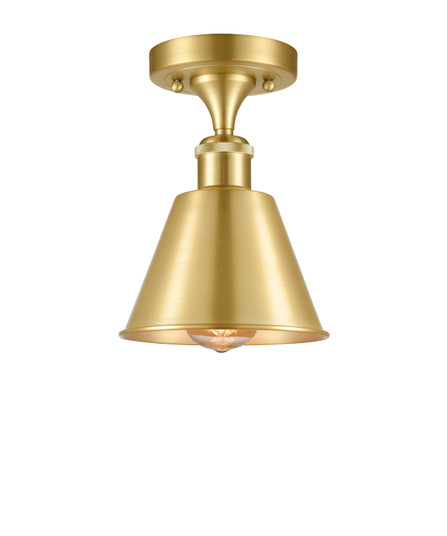 Ballston One Light Semi-Flush Mount in Satin Gold (405|516-1C-SG-M8)