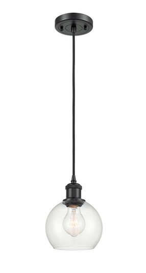 Ballston LED Mini Pendant in Matte Black (405|516-1P-BK-G122-6-LED)