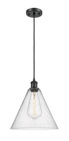 Ballston One Light Mini Pendant in Matte Black (405|516-1P-BK-GBC-124)