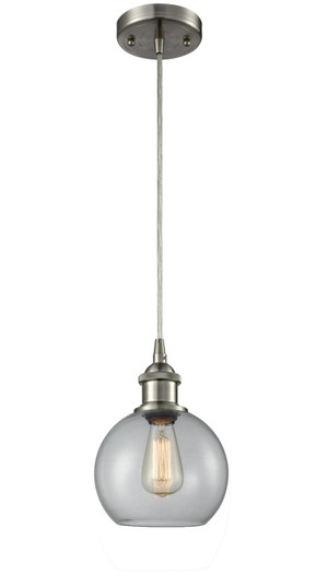 Ballston One Light Mini Pendant in Brushed Satin Nickel (405|516-1P-SN-G122)