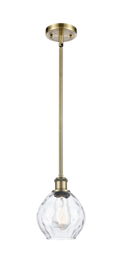 Ballston LED Mini Pendant in Antique Brass (405|516-1S-AB-G362-LED)