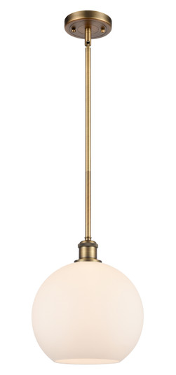 Ballston One Light Mini Pendant in Brushed Brass (405|516-1S-BB-G121-10)