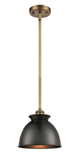 Ballston One Light Mini Pendant in Brushed Brass (405|516-1S-BB-M14-BK)