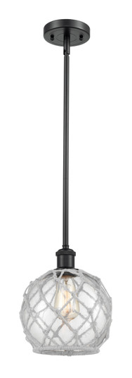 Ballston One Light Mini Pendant in Matte Black (405|516-1S-BK-G122-8RW)
