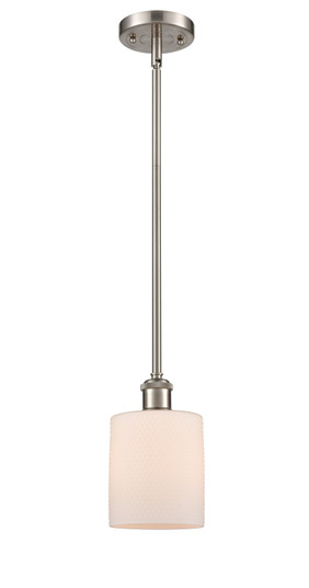 Ballston One Light Mini Pendant in Brushed Satin Nickel (405|516-1S-SN-G111)