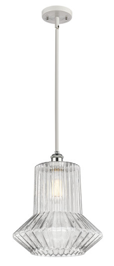 Ballston LED Pendant in White Polished Chrome (405|516-1S-WPC-G212)