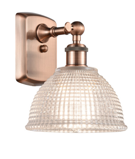 Ballston One Light Wall Sconce in Antique Copper (405|516-1W-AC-G422)