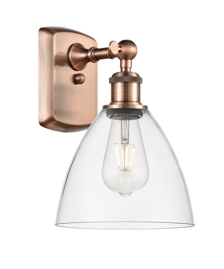 Ballston One Light Wall Sconce in Antique Copper (405|516-1W-AC-GBD-752)