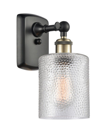 Ballston One Light Wall Sconce in Black Antique Brass (405|516-1W-BAB-G112)