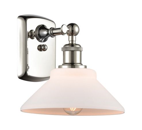 Ballston One Light Wall Sconce in Polished Nickel (405|516-1W-PN-G131)