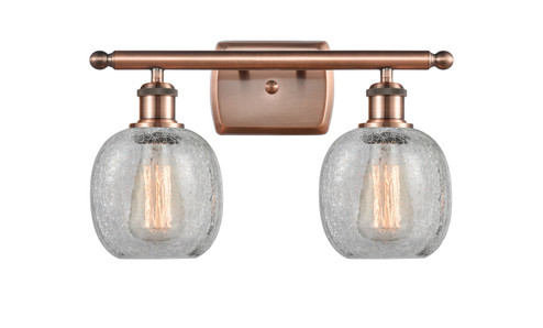Ballston Two Light Bath Vanity in Antique Copper (405|516-2W-AC-G105)