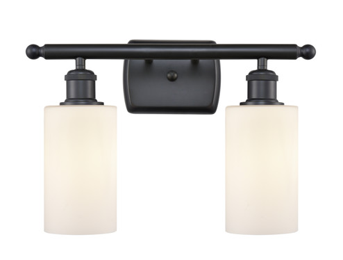 Ballston Two Light Bath Vanity in Matte Black (405|516-2W-BK-G801)
