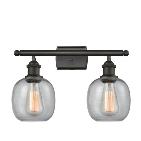 Ballston Two Light Bath Vanity in Oil Rubbed Bronze (405|516-2W-OB-G104)