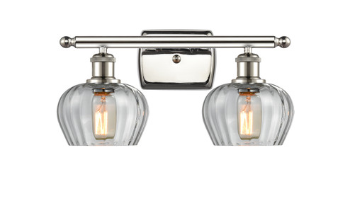 Ballston Two Light Bath Vanity in Polished Nickel (405|516-2W-PN-G92)