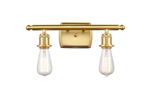 Ballston Two Light Bath Vanity in Satin Gold (405|516-2W-SG)