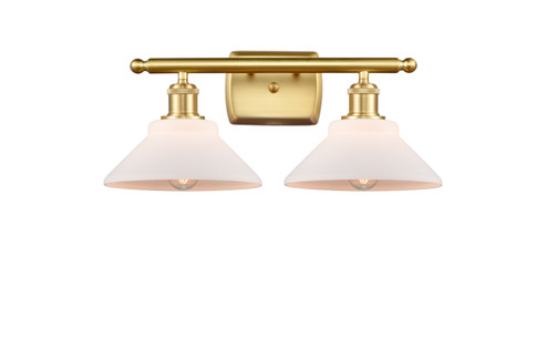 Ballston LED Bath Vanity in Satin Gold (405|516-2W-SG-G131-LED)
