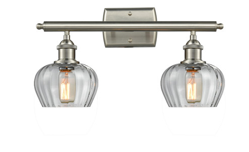 Ballston Two Light Bath Vanity in Brushed Satin Nickel (405|516-2W-SN-G92)