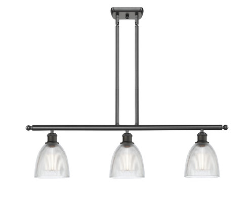 Ballston LED Island Pendant in Oil Rubbed Bronze (405|516-3I-OB-G382-LED)