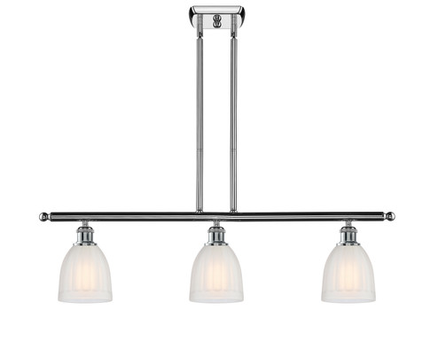 Ballston Three Light Island Pendant in Polished Chrome (405|516-3I-PC-G441)