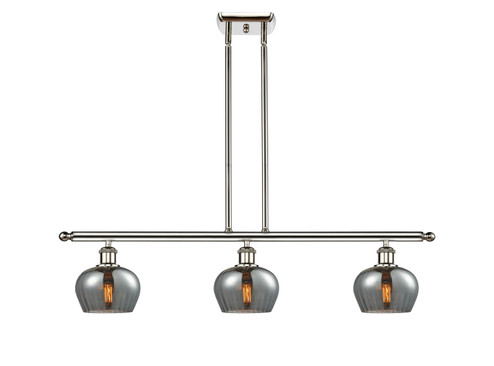 Ballston Three Light Island Pendant in Polished Nickel (405|516-3I-PN-G93)