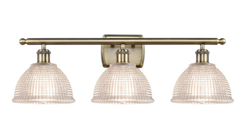 Ballston Three Light Bath Vanity in Antique Brass (405|516-3W-AB-G422) Ballston Three Light Bath Vanity in Antique Brass (405|516-3W-AB-G422)