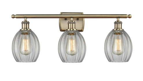 Ballston Three Light Bath Vanity in Antique Brass (405|516-3W-AB-G82)