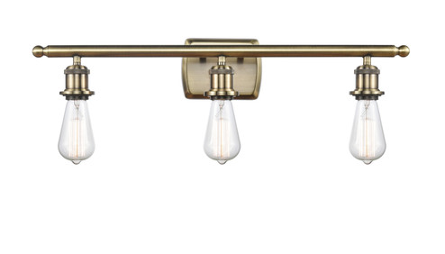 Ballston LED Bath Vanity in Antique Brass (405|516-3W-AB-LED)