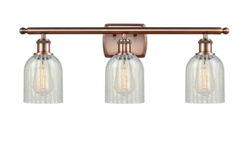 Ballston Three Light Bath Vanity in Antique Copper (405|516-3W-AC-G2511)