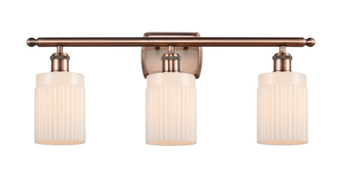 Ballston Three Light Bath Vanity in Antique Copper (405|516-3W-AC-G341)